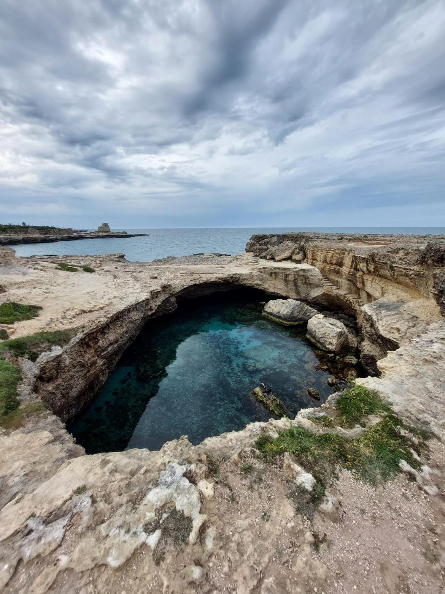 Cate A Mare Villa San Foca Buitenkant foto